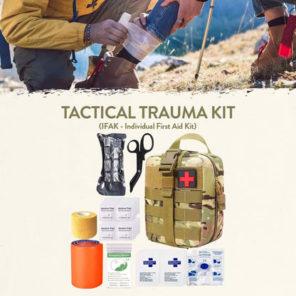 TacPreps 45L Complete 72-Hour Survival Bug Out Backpack Kit